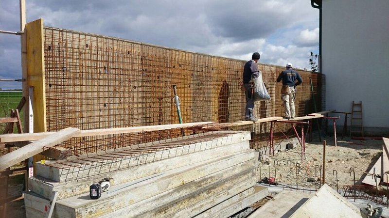 Arbeiten ab der Einstellhalle in Steinberg