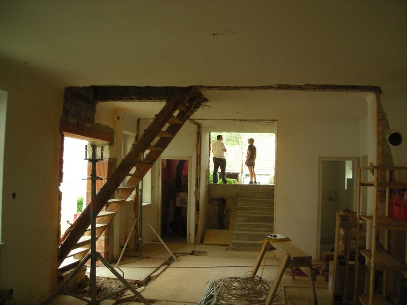 Umbau des Hauses in Steinberg